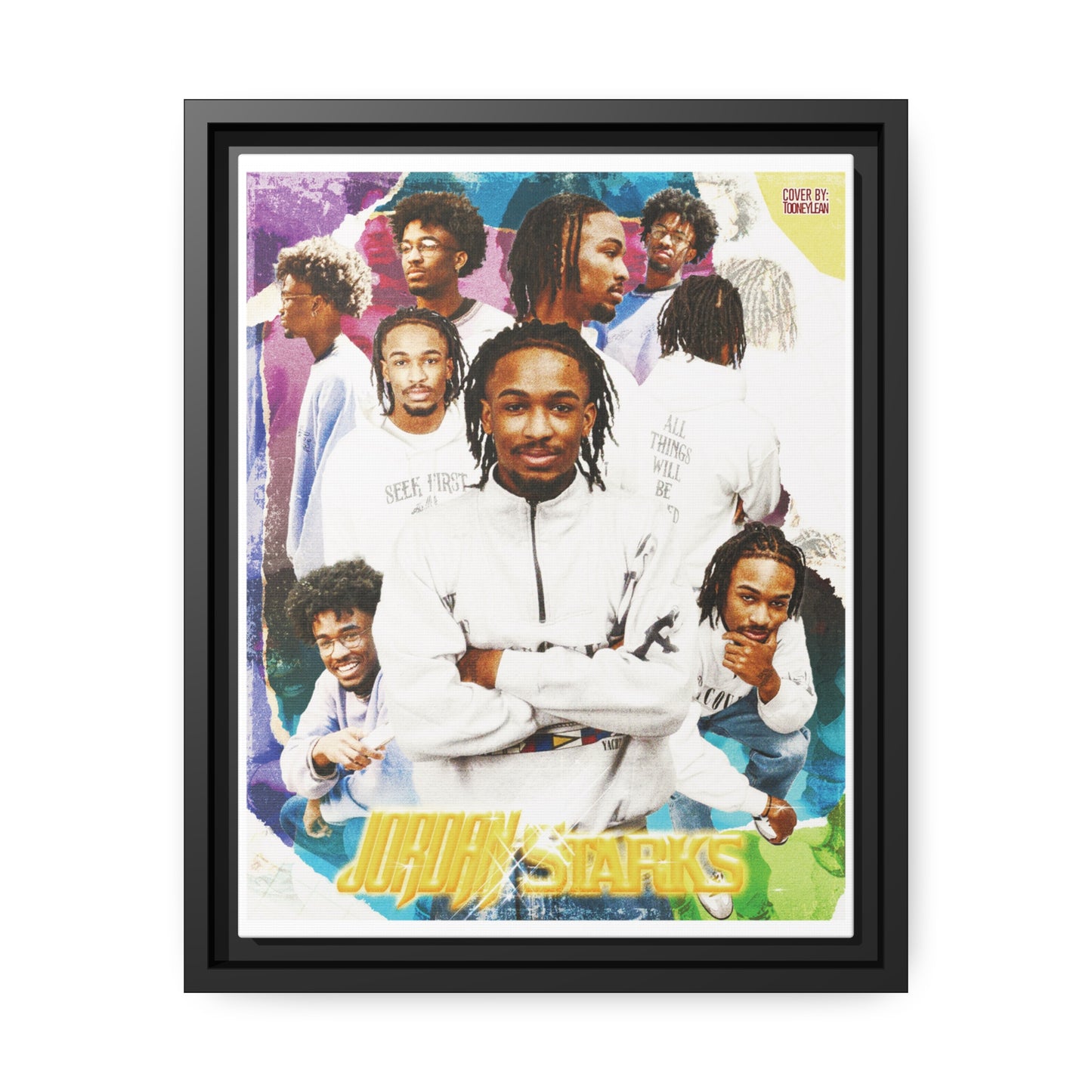 JordanStarks | Matte Canvas Framed