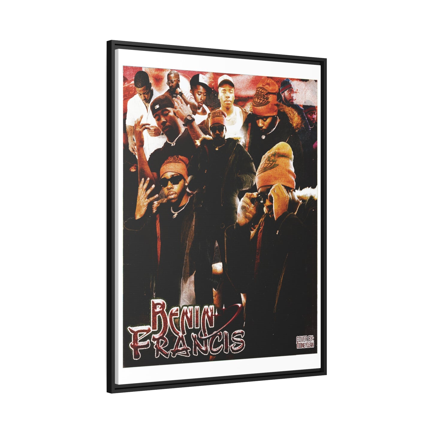Benin Francis | Matte Canvas Framed
