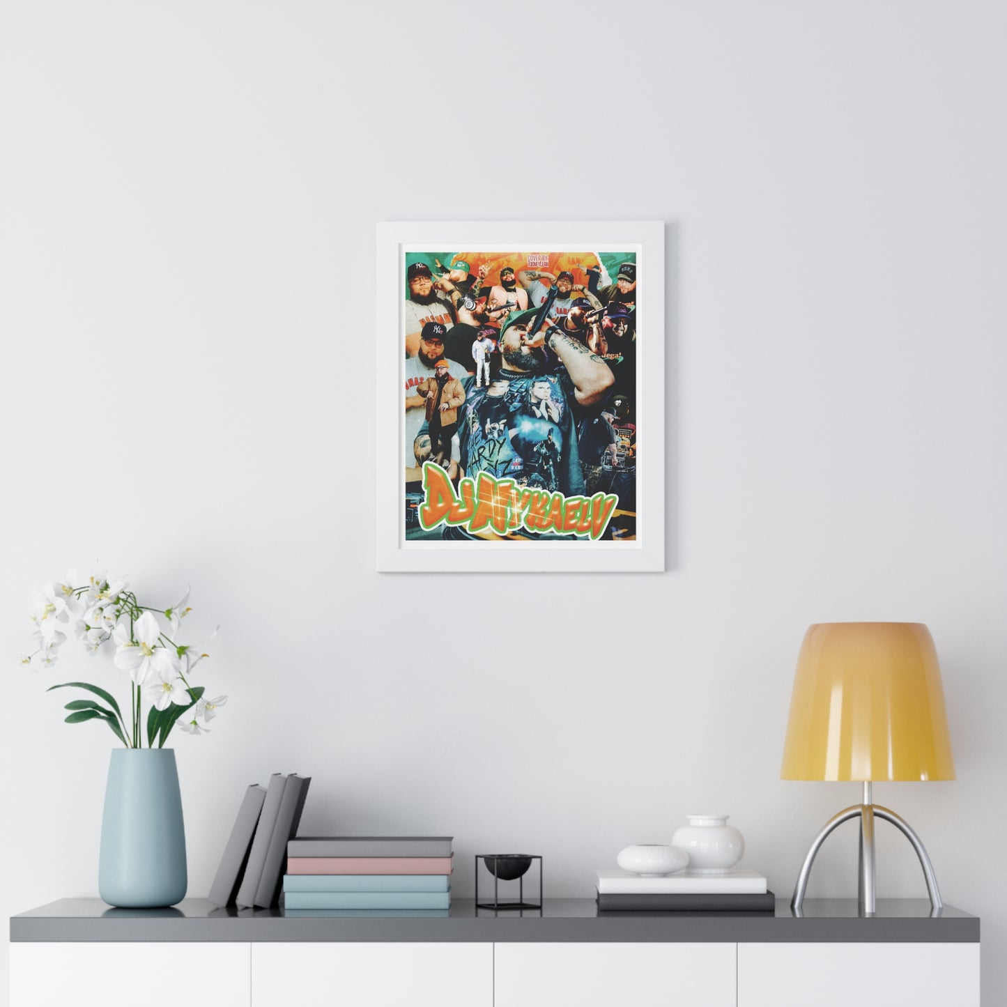 DJMyKaelV | Poster Framed