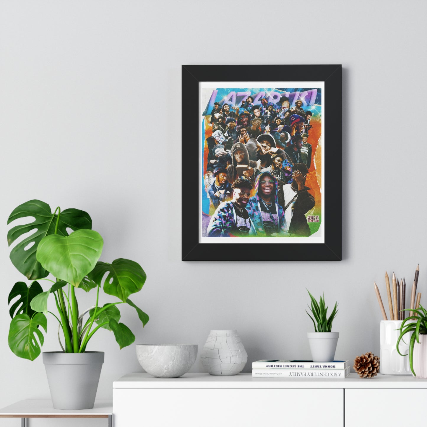 LAZRUS! | Poster Framed