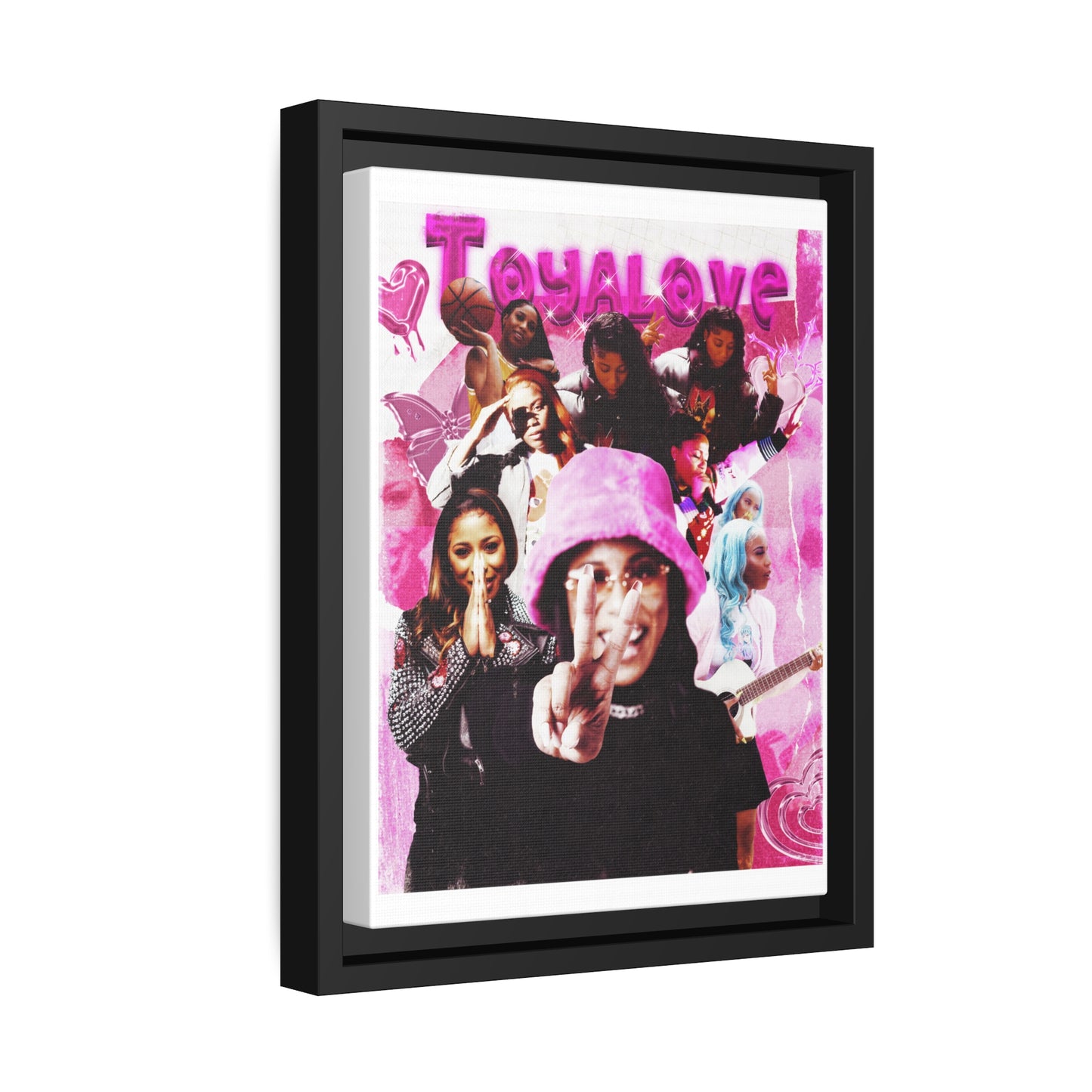 TOYA LOVE | Matte Canvas Framed