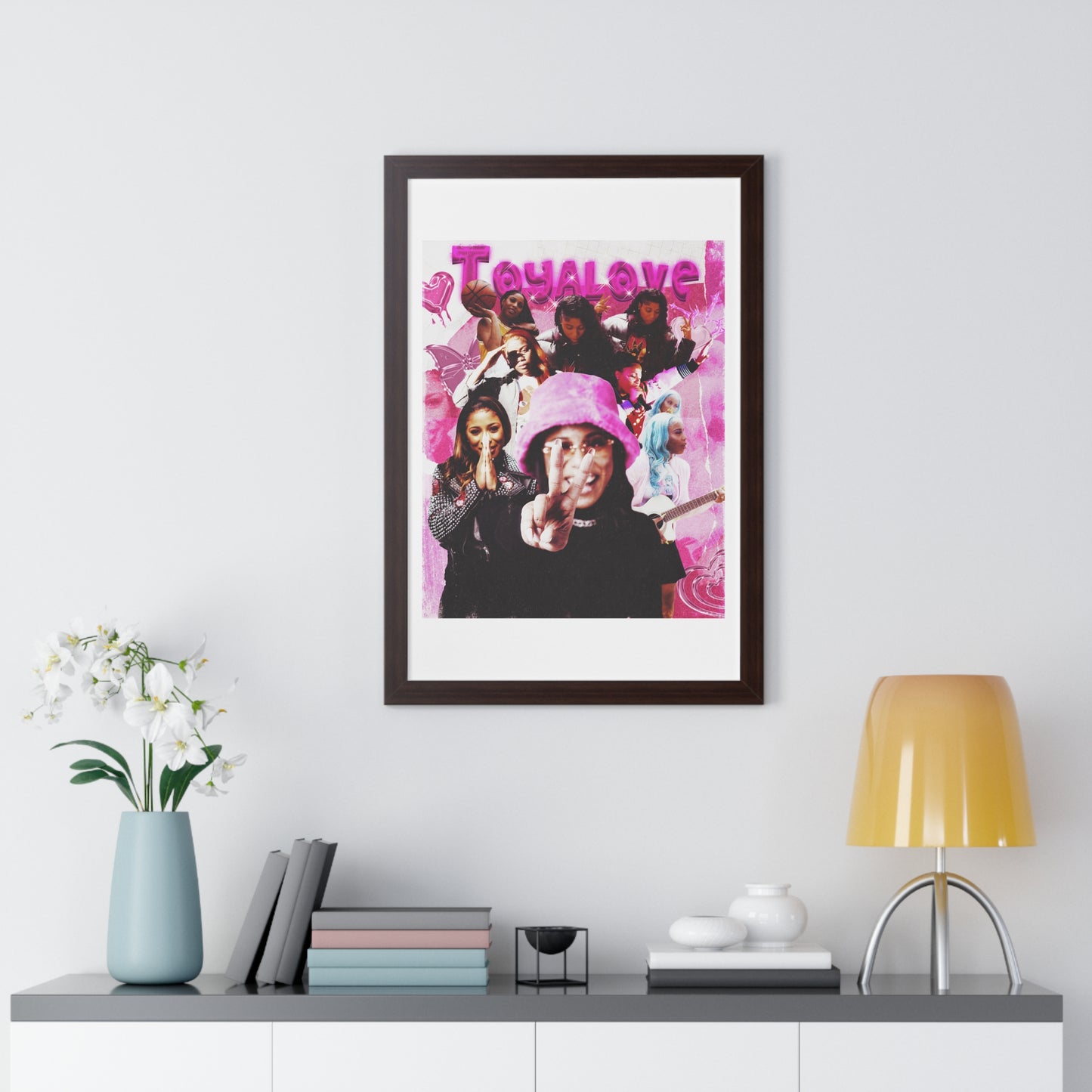 TOYA LOVE | Poster Framed