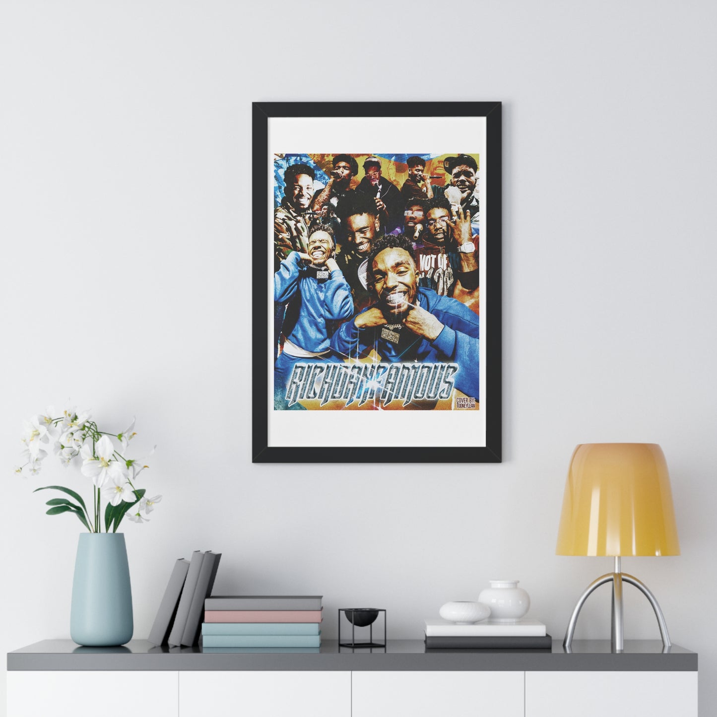 Richdanfamous  | Poster Framed
