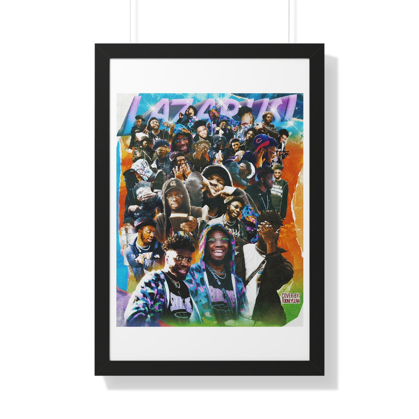 LAZRUS! | Poster Framed