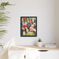 Matte Canvas, Black Frame