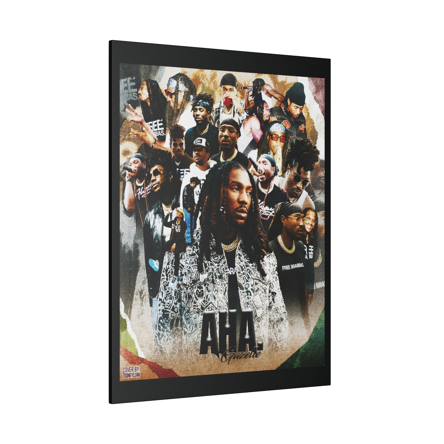 AHA Gazelle | Matte Canvas Print