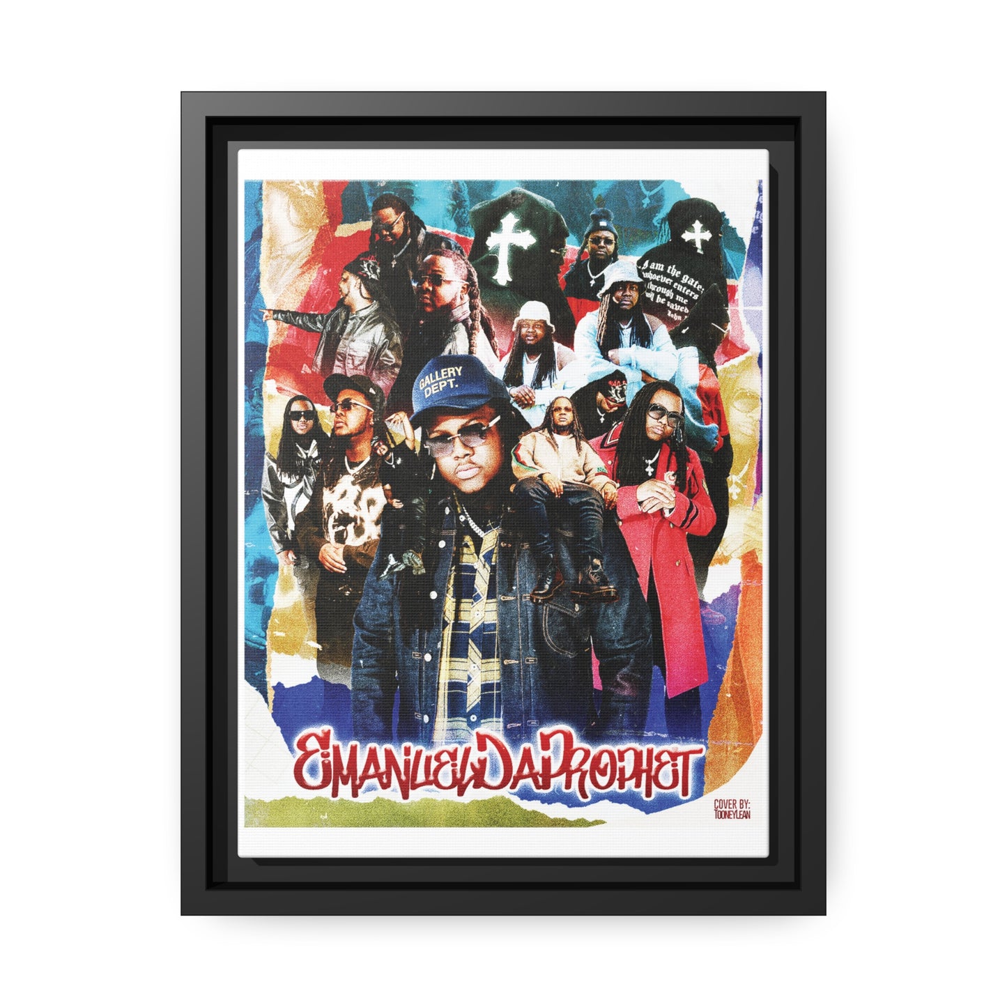 EmanuelDaProphet | Matte Canvas Framed