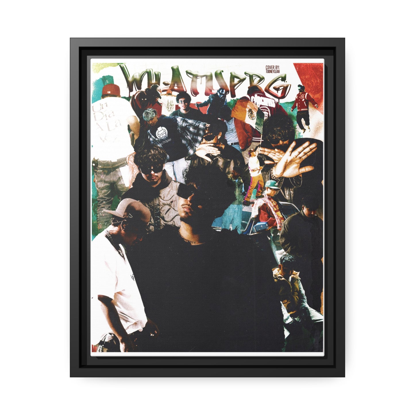 WHATUPRG | Matte Canvas Framed