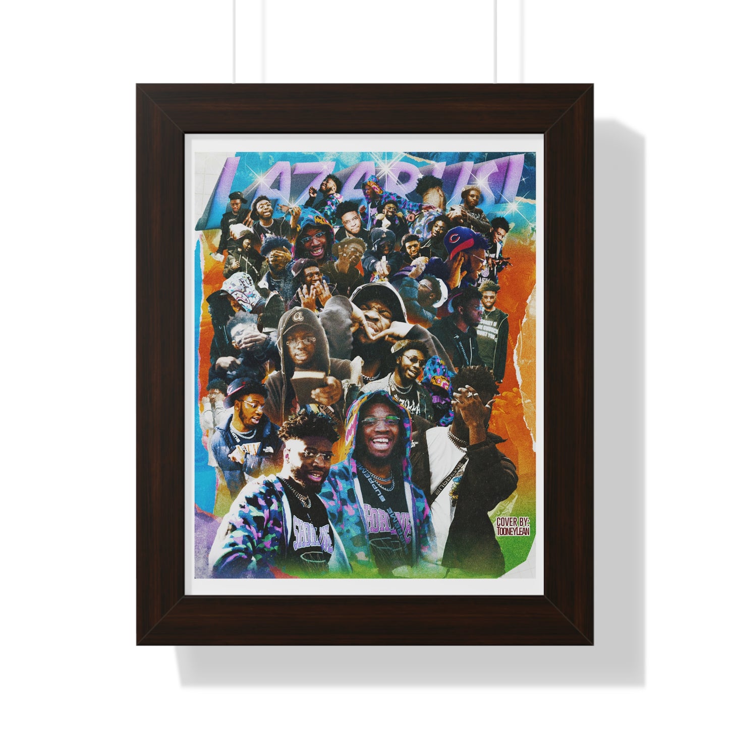 LAZRUS! | Poster Framed