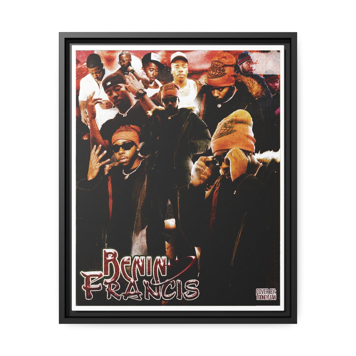 Benin Francis | Matte Canvas Framed