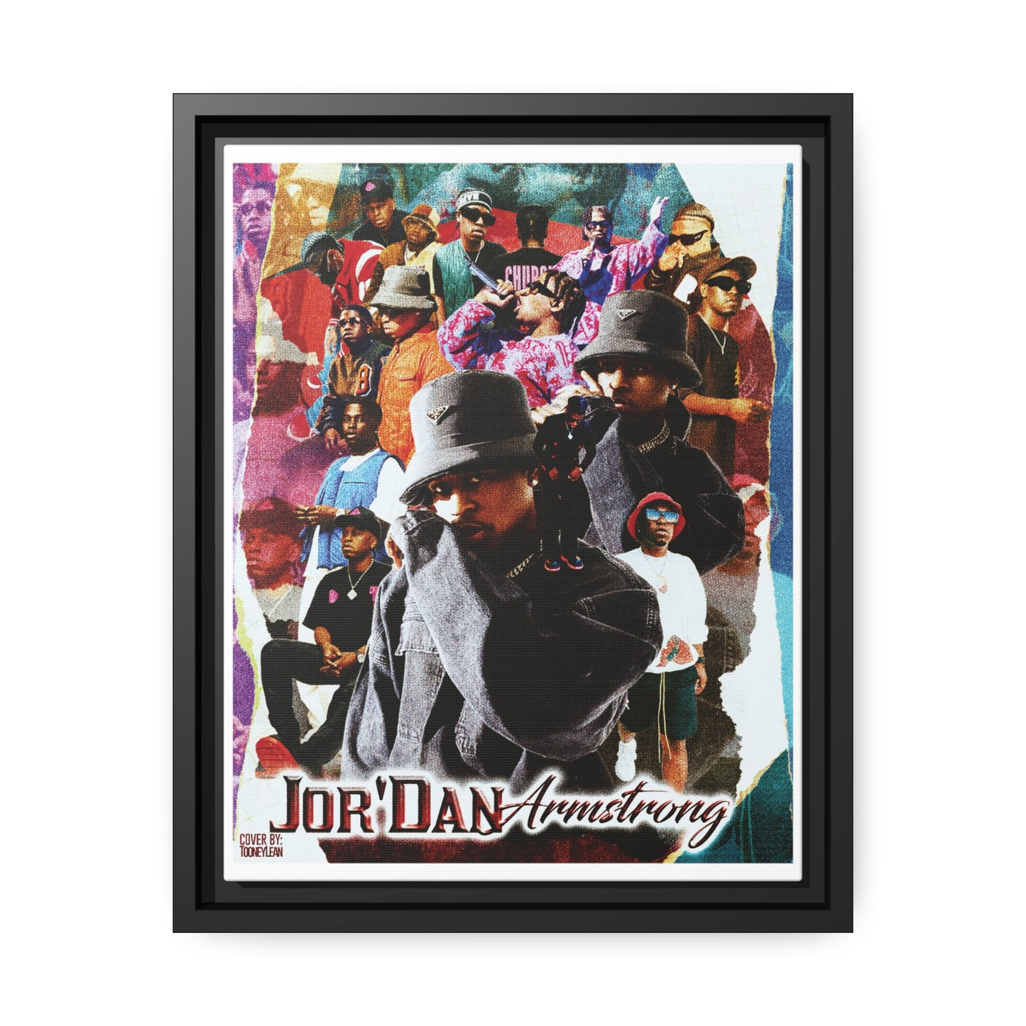 Jor'Dan Armstrong | Matte Canvas Framed