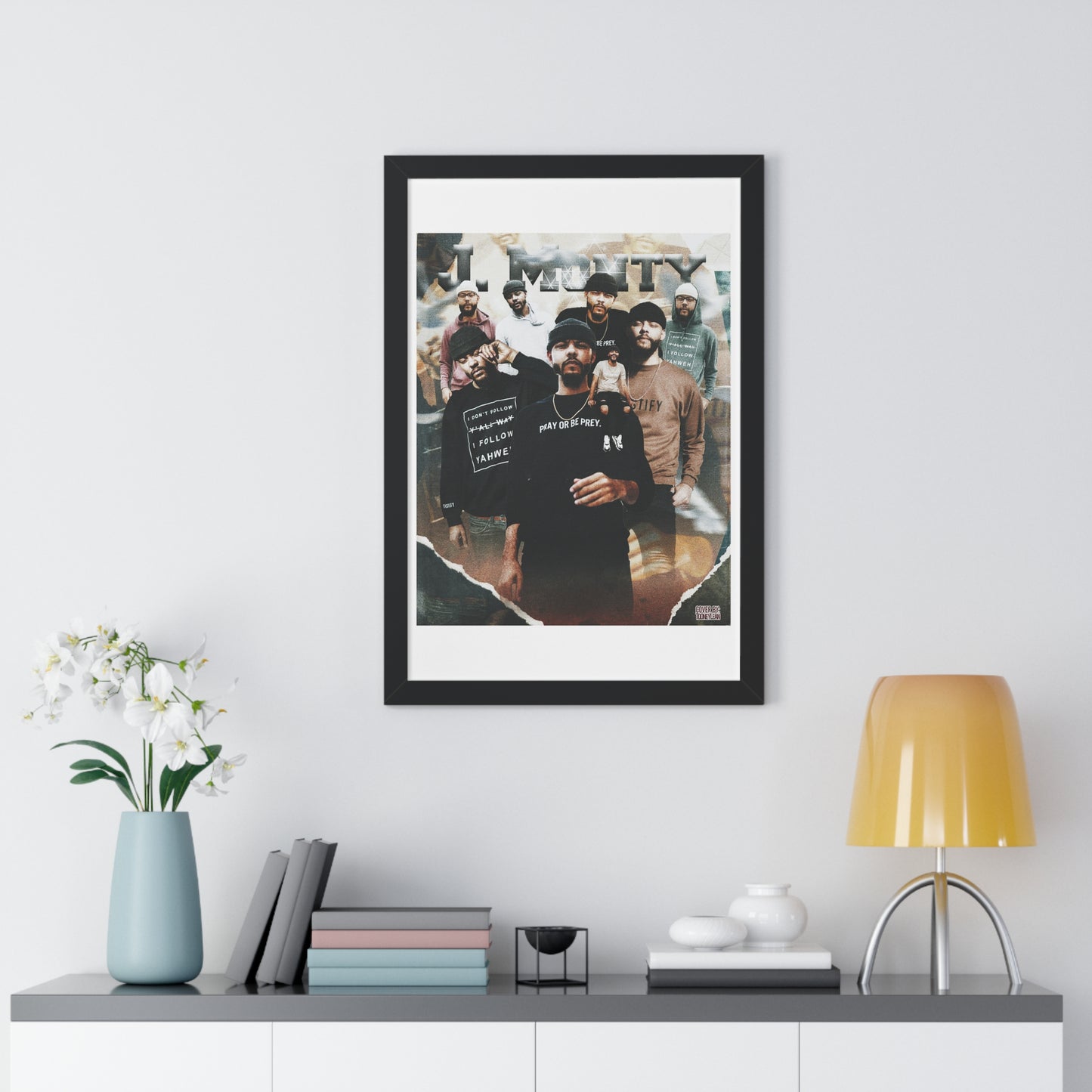 J.Monty | Poster Framed