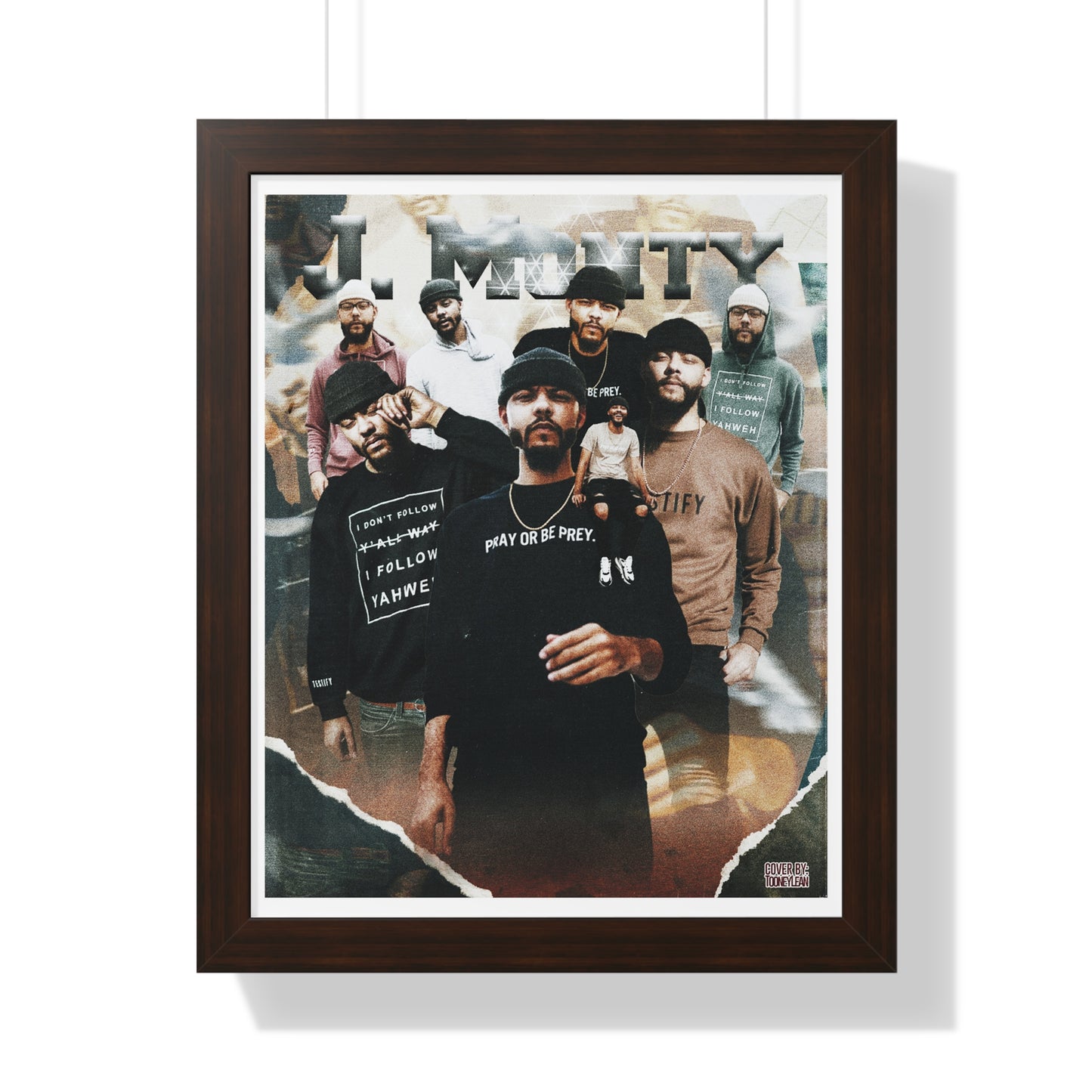 J.Monty | Poster Framed
