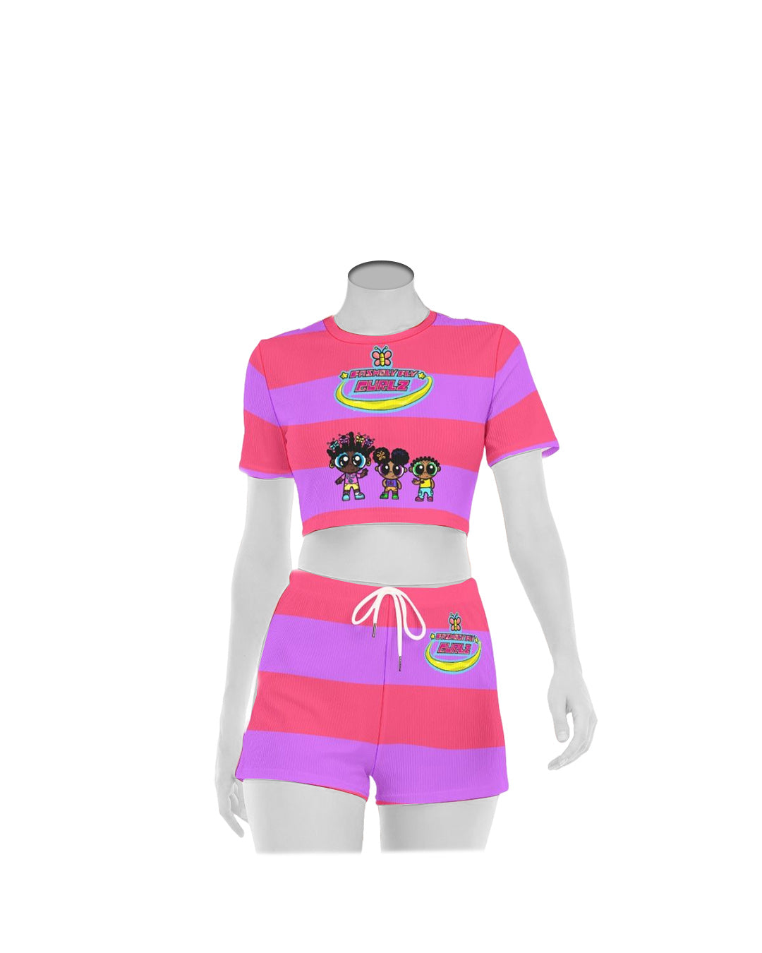 FFGURLZ Shorts Set