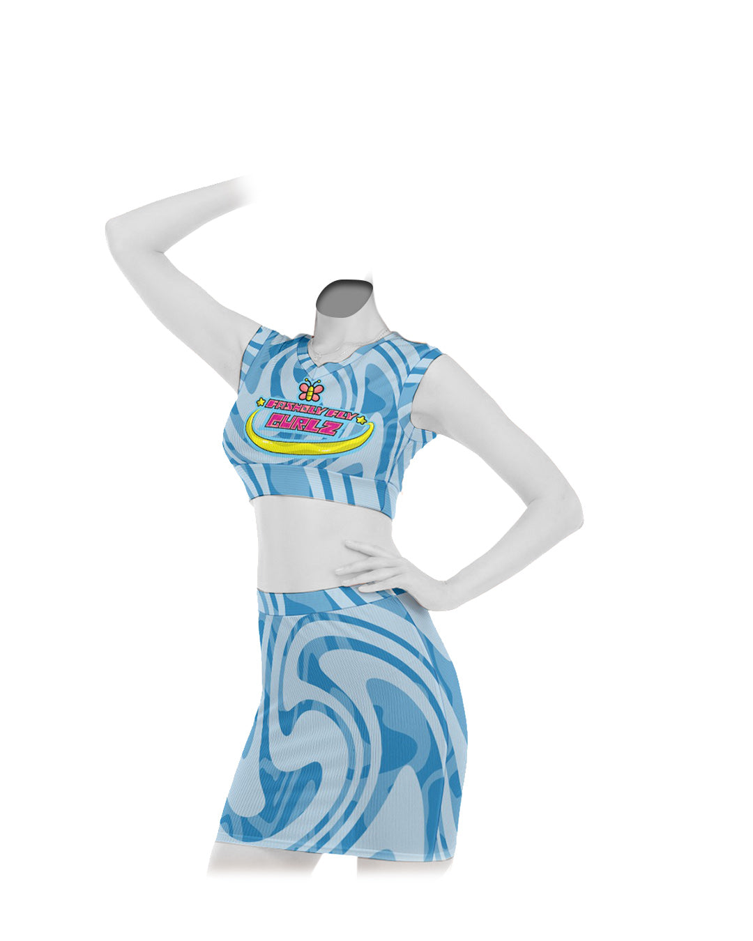 FFGURLZ Vest Skirt Suit