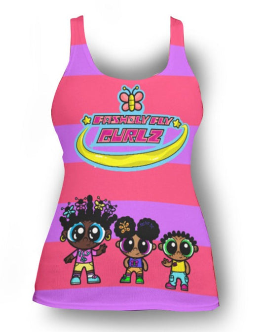 FFGURLZ Racer Vest | 190GSM Cotton
