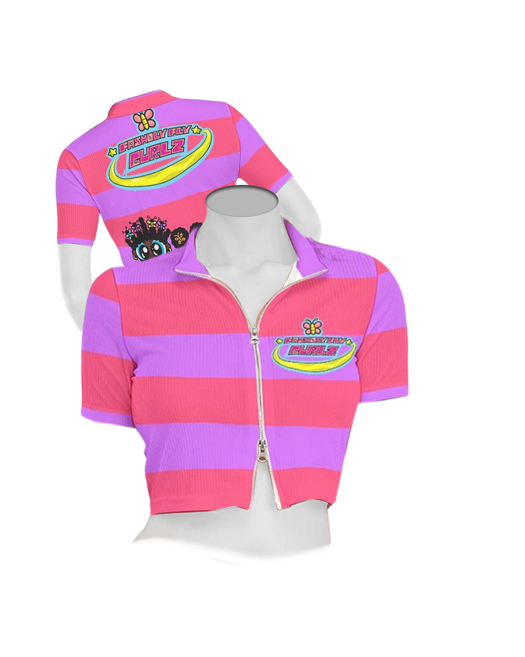 FFGURLZ 2Way Zipper