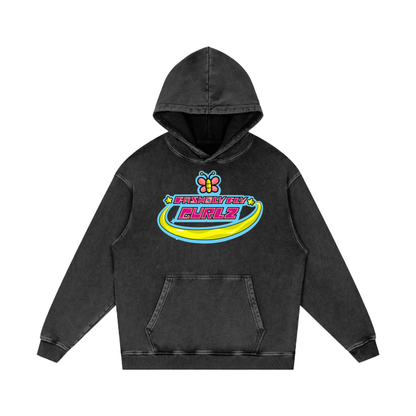 FFGURLZ Acid Wash Hoodie[420 GSM] (Oversized)