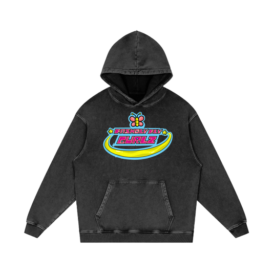 FFGURLZ Acid Wash Hoodie[420 GSM] (Oversized)