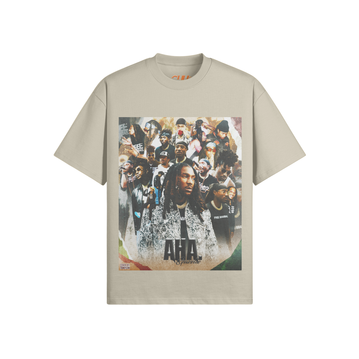 AHA Gazelle | Supa Heavyweight Tee (425GSM)
