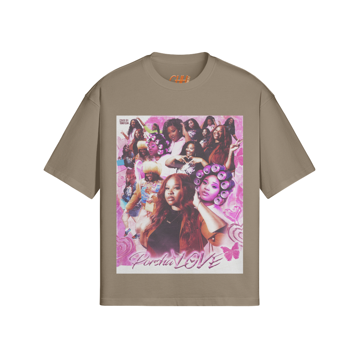 PorshaLove |  Boxy Tee (280GSM)