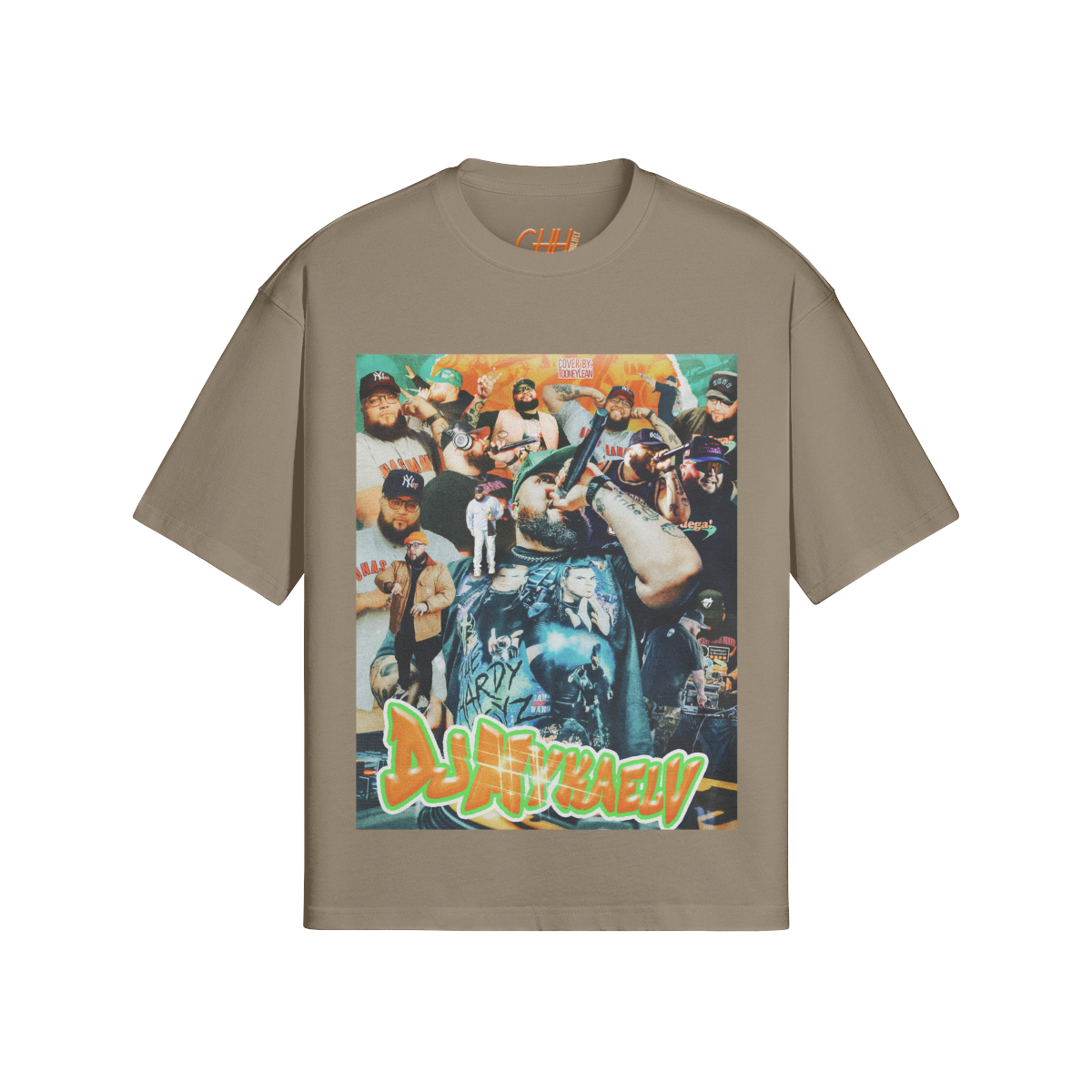DJMyKaelV |  Boxy Tee (280GSM)