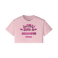 I'm Just A Fly Gurl" Crop Top | 200GSM (PINK)