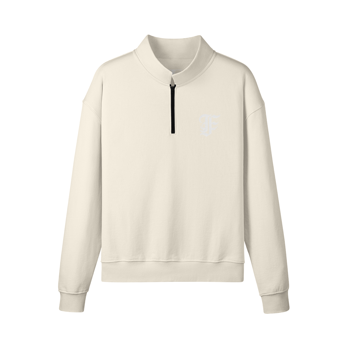 FFClassic [Embroidered] | Heavyweight Half-zip (380GSM)