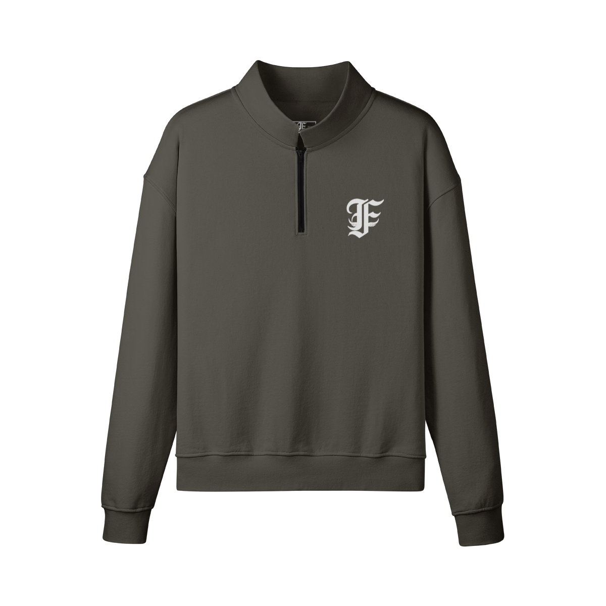 FFClassic [Embroidered] | Heavyweight Half-zip (380GSM)