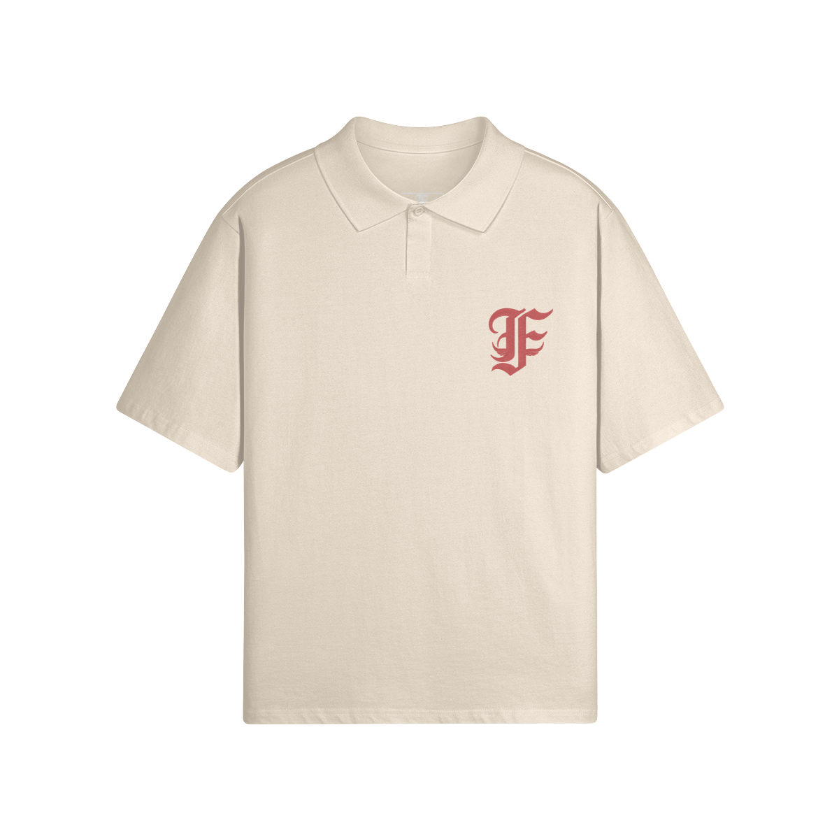 FFClassic Scarlet [Embroidered] | 240GSM Heavyweight Polo
