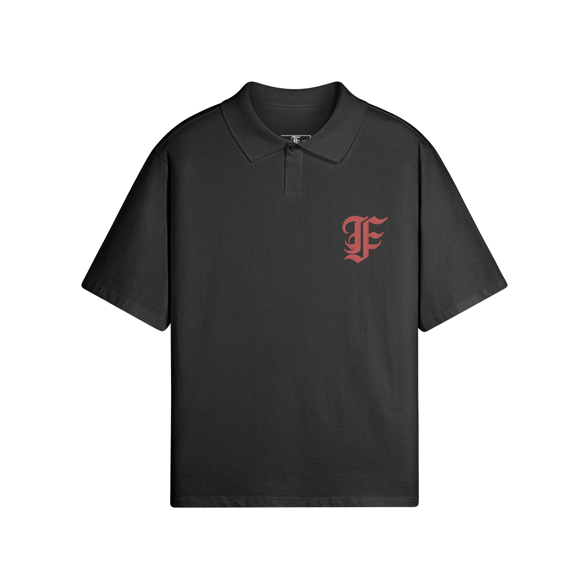 FFClassic Scarlet [Embroidered] | 240GSM Heavyweight Polo