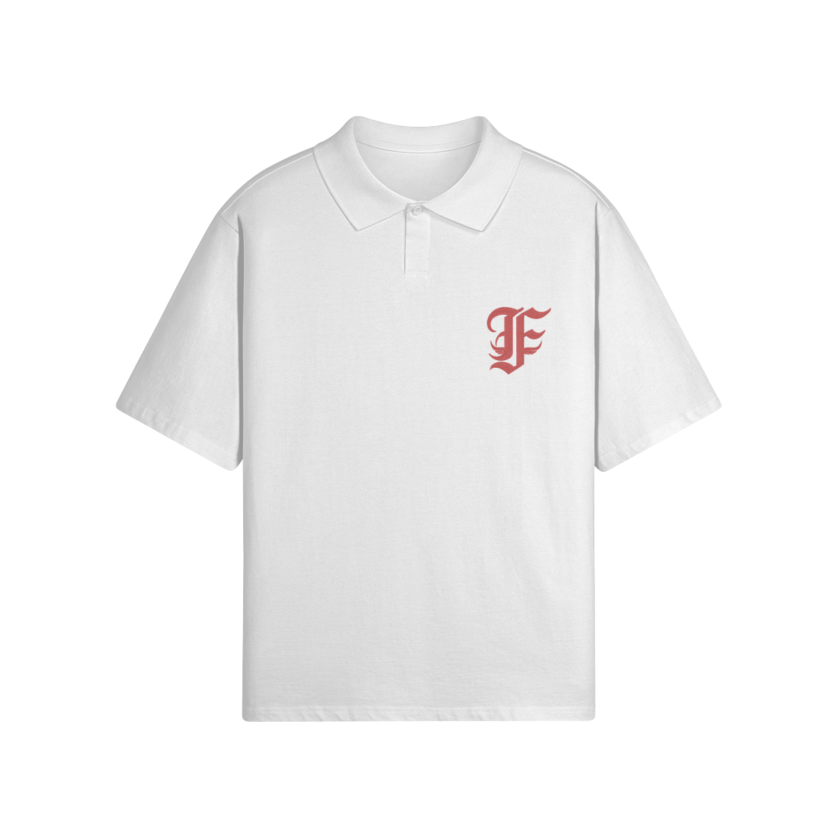 FFClassic Scarlet [Embroidered] | 240GSM Heavyweight Polo