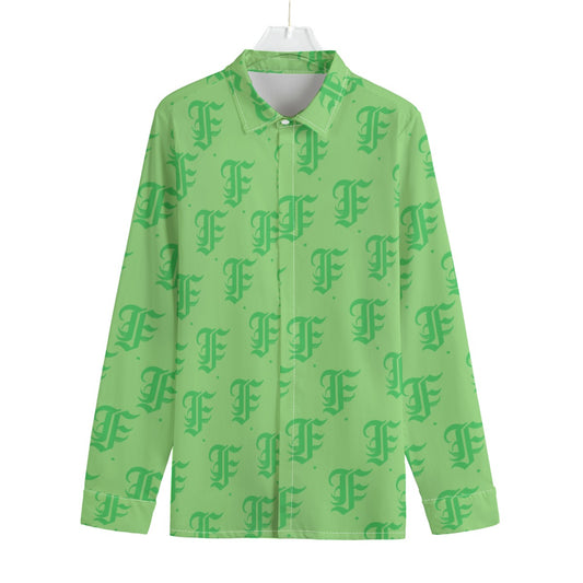 FFMintGreen Button-Up |115GSM Cotton poplin