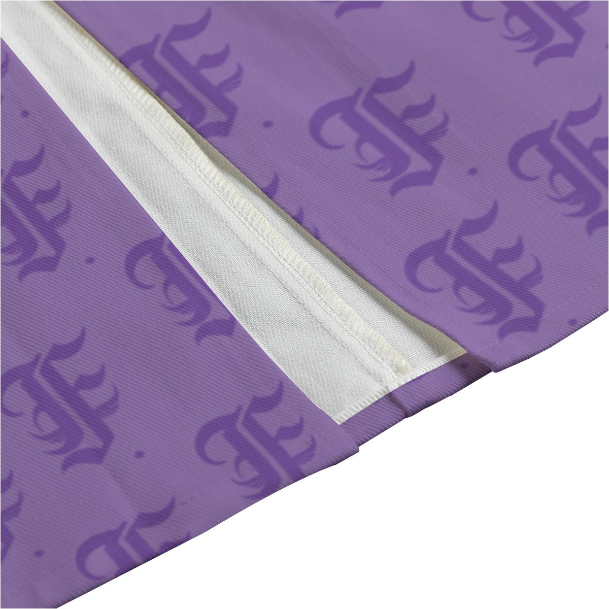 FFPurple Mid-slit Skirt | 245GSM Cotton