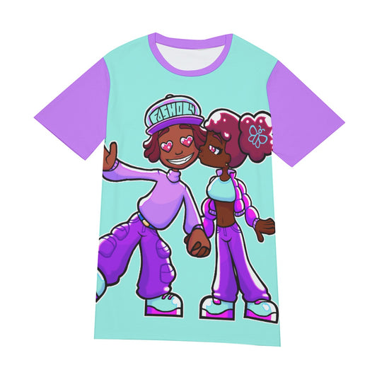 CYB3RLuV AOP TEE | 190GSM Cotton