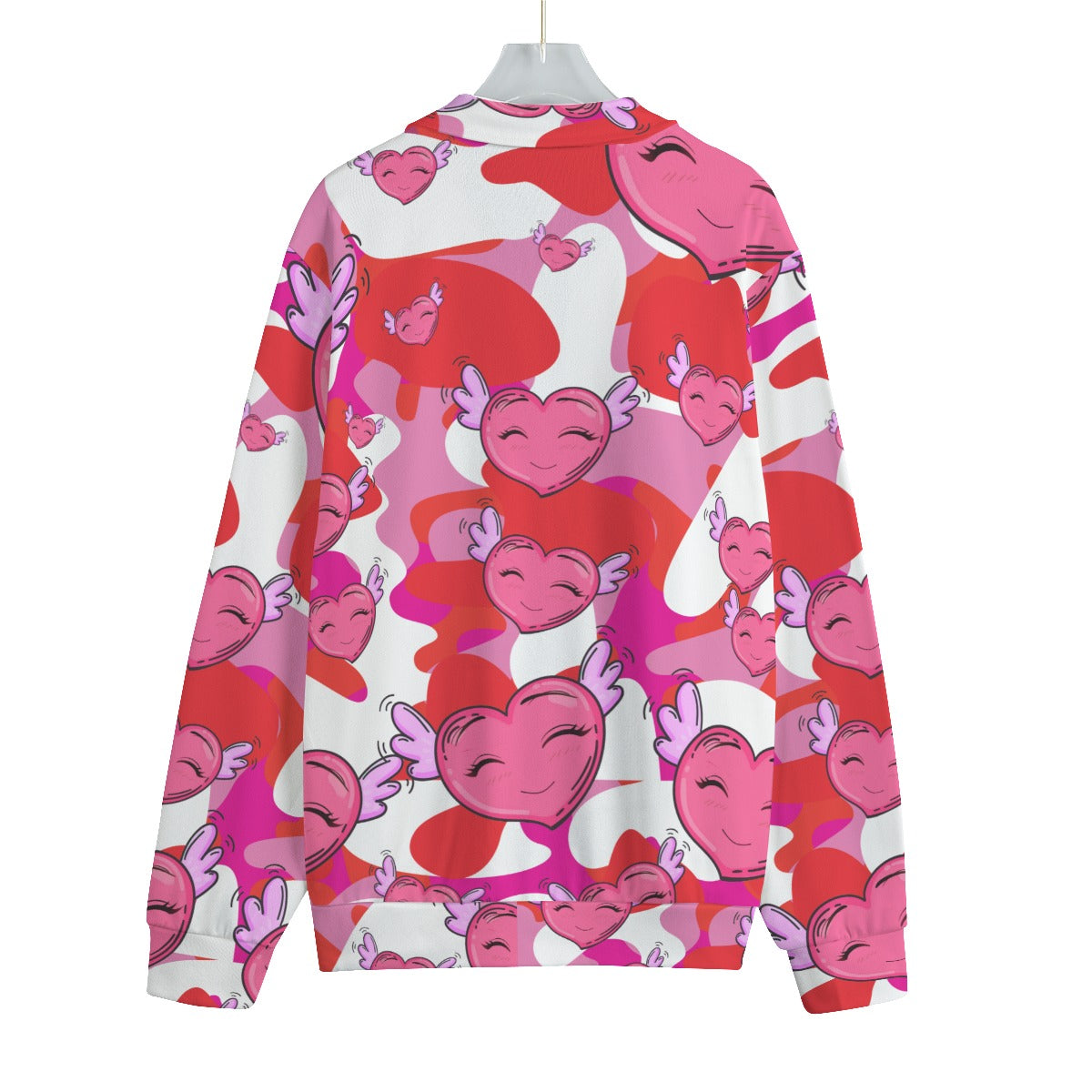 FFHearts | Knitted Fleece Zip-up