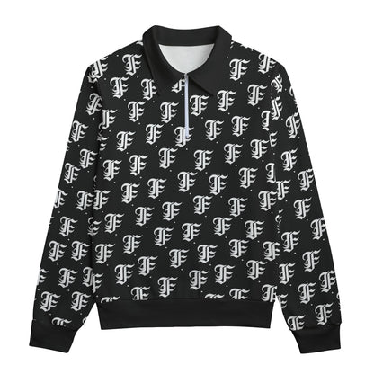 FFB&W Heavyweight Zip-Up Polo  | 310GSM Cotton