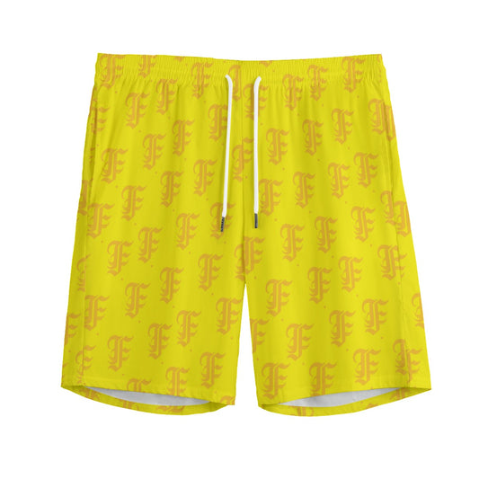 FFYellow Shorts | 115GSM Cotton poplin
