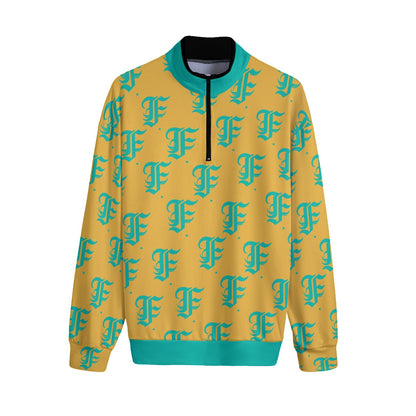 FFPOPYB | Quarter Zip Sweater