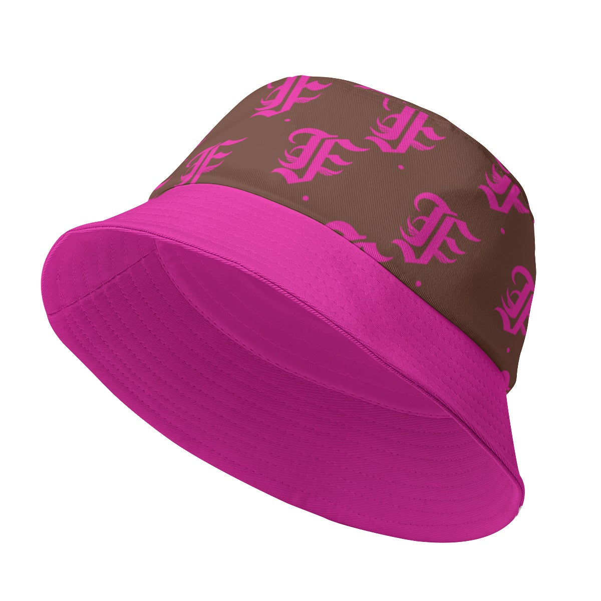 FFPink&Brown | Bucket Hat