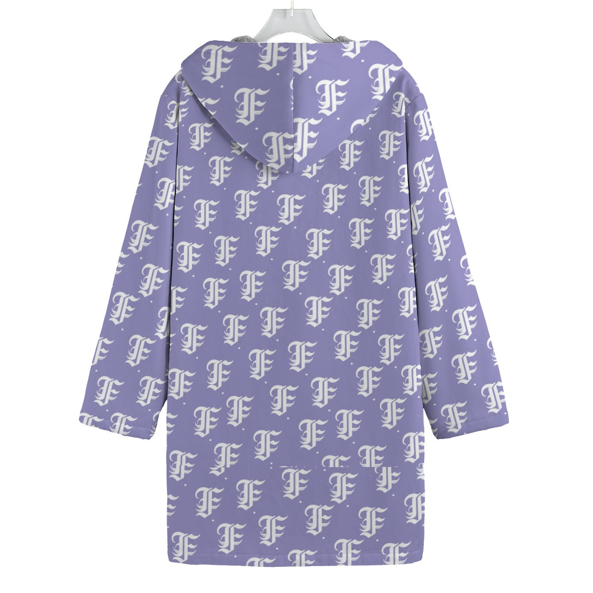 FFLavender | Fleece Canvas Coat