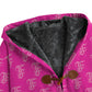 FFHotPink | Fleece Canvas Coat
