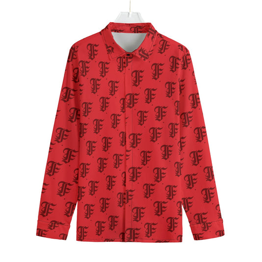 FFRed Button-Up |115GSM Cotton poplin