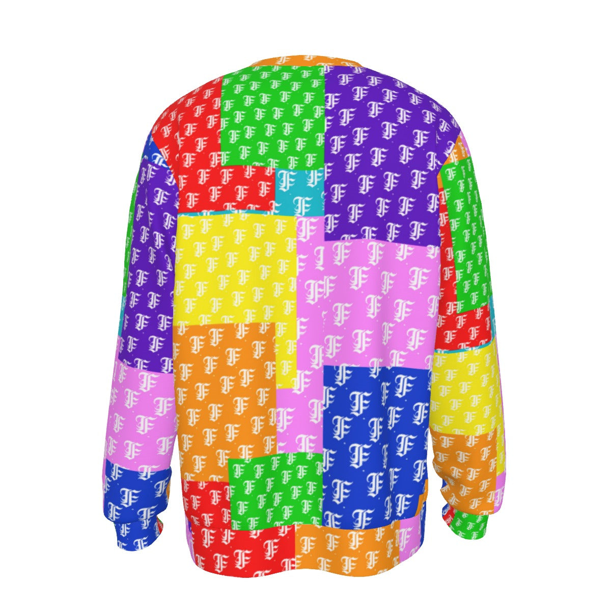 Multi-Color Patchwork | Basic Sweater