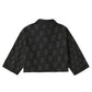 FFBlack [Cropped Button-Up Jacket] | 245GSM Cotton