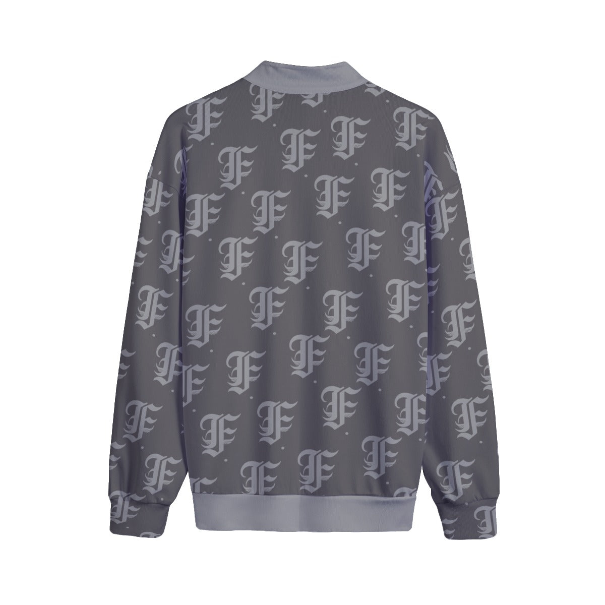 FFGrey | Quarter Zip Sweater