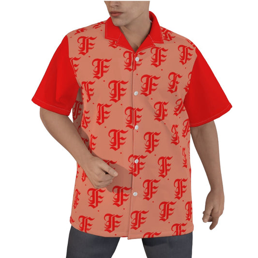FFCherry Hawaiian Shirt  |115GSM Cotton poplin
