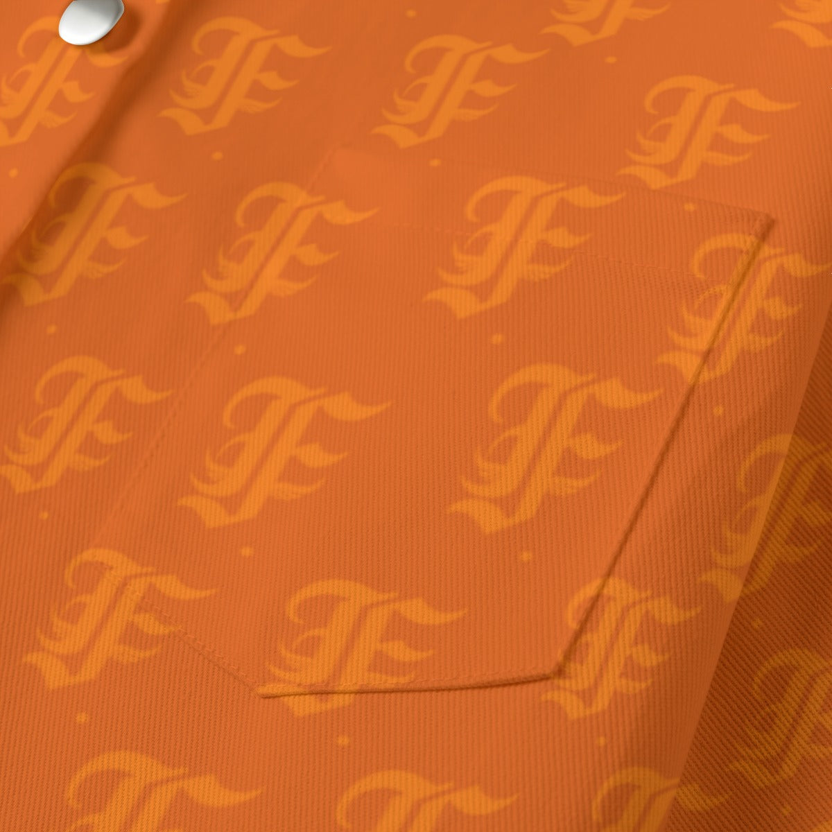 FFOrange [Cropped Button-Up Jacket] | 245GSM Cotton