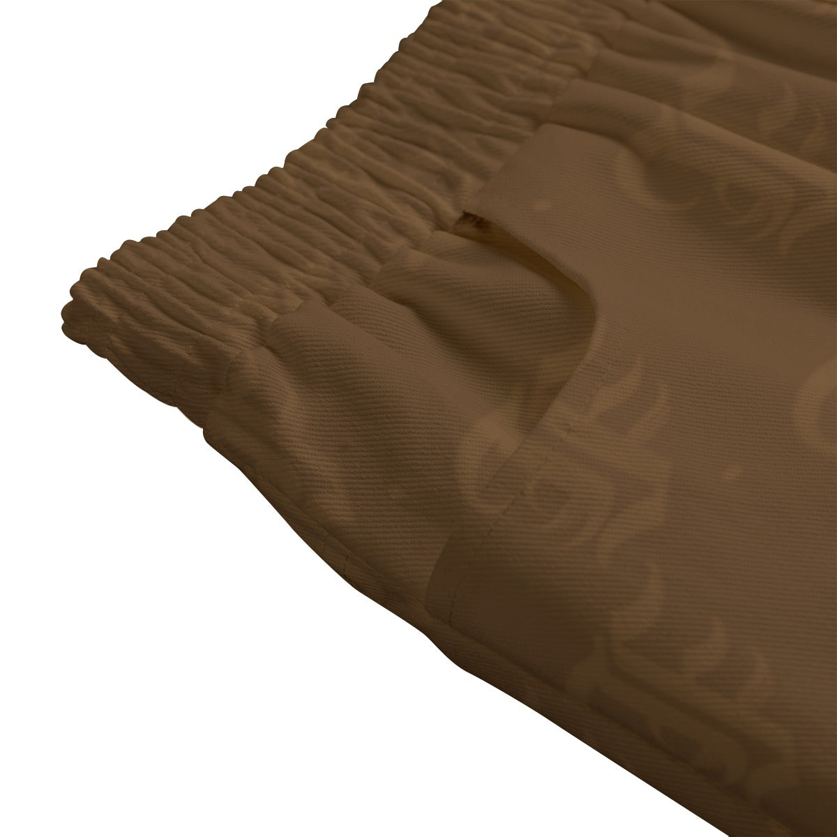 FFBrown Mid-slit Skirt | 245GSM Cotton