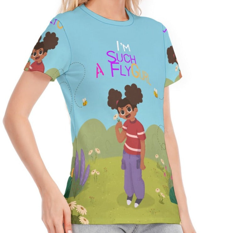 I'm Such A FlyGurl AOP Tee | 190GSM Cotton